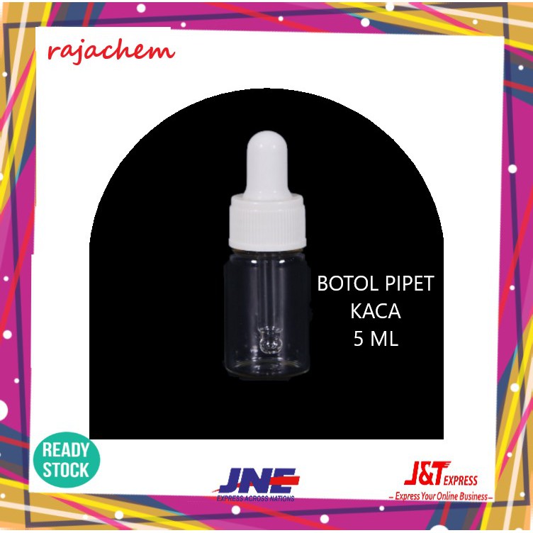 Botol Pipet Kaca 5 ml