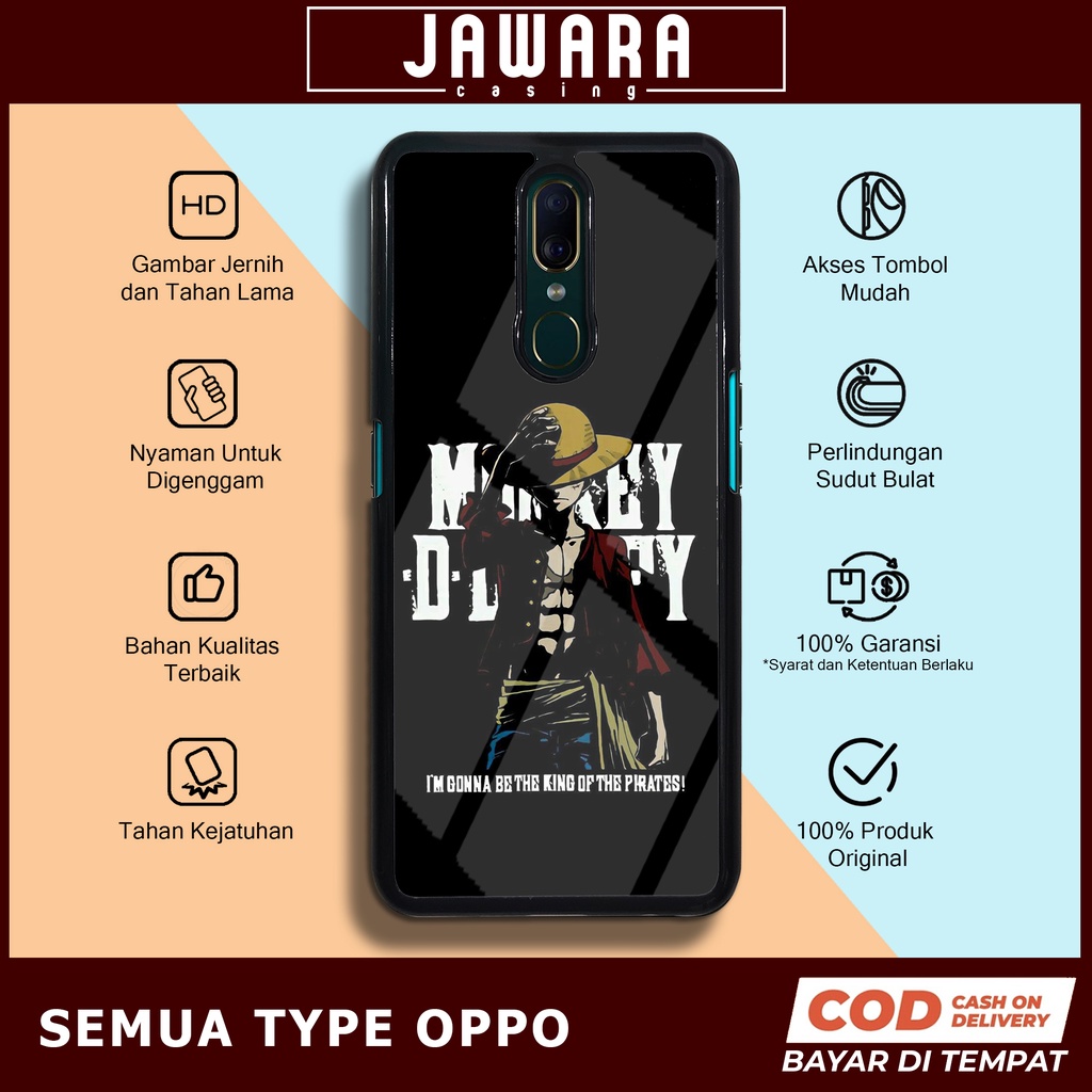 Case Oppo F7 F9 F11 Case Hp Oppo F7 F9 F11 Premium Glossy Jawara Casing [OP01] Casing Hp Aesthetic K