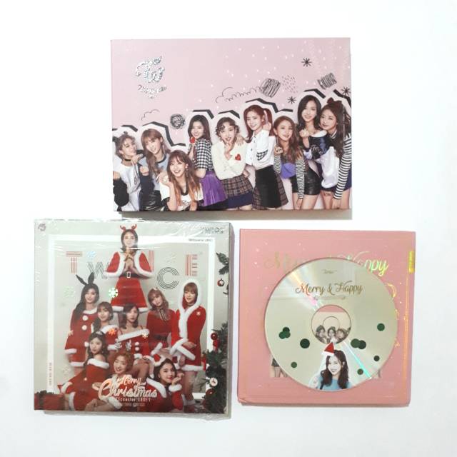 TWICE album (twicecoaster lane 2, twicecoaster lane xmas, merry&happy)