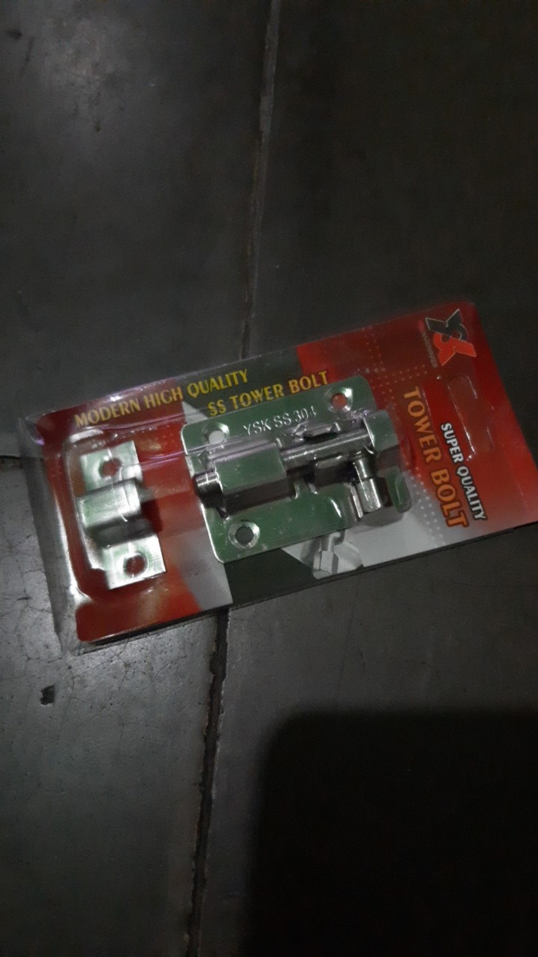 Slot Pintu Grendel Pengunci Jendela Stainless 2 Inch