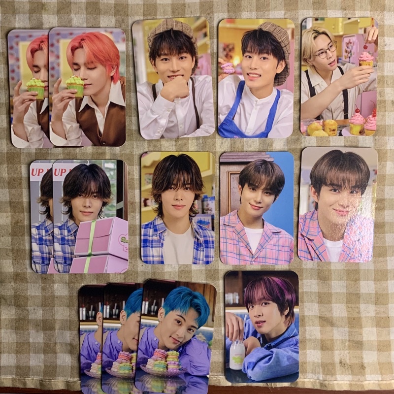 NCT 127 MD BAKER Concept Photocard Taeyong Taeil Johnny Yuta Jaehyun Jungwoo Mark Haechan
