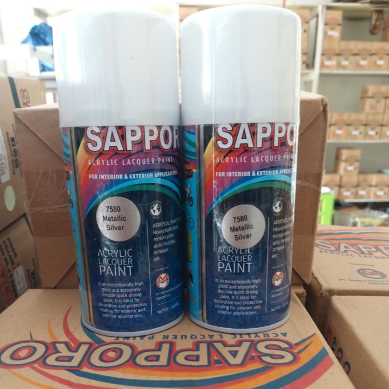 

sapporo 300ml metalic silver 7580