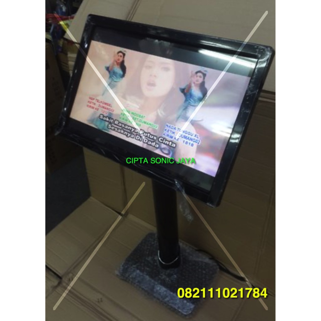 MONITOR Touch screen atau layar sentuh 19 inch LED karaoke player Geisler dan KJB