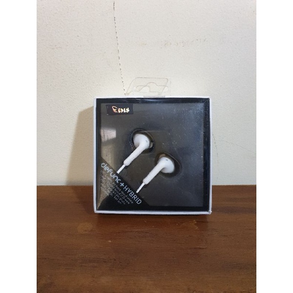 Earphone/headset DeFunc Plus Hybrid White BNOB Original IMS
