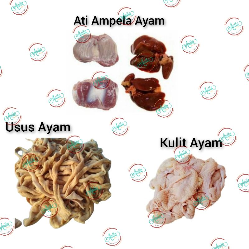 Jual Ati Ampela Hati Kulit Usus Jeroan Ayam Segar Fresh Halal