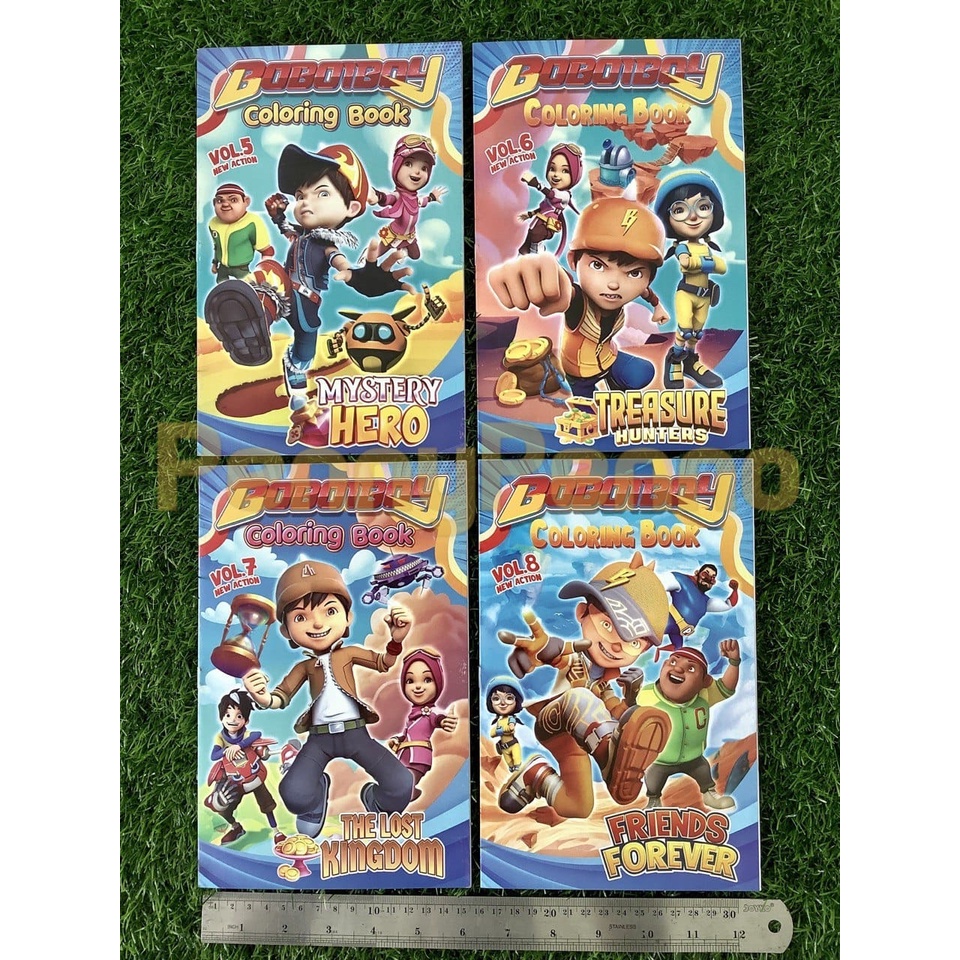 

JC - Buku Mewarnai Motif Boboiboy / Ultraman