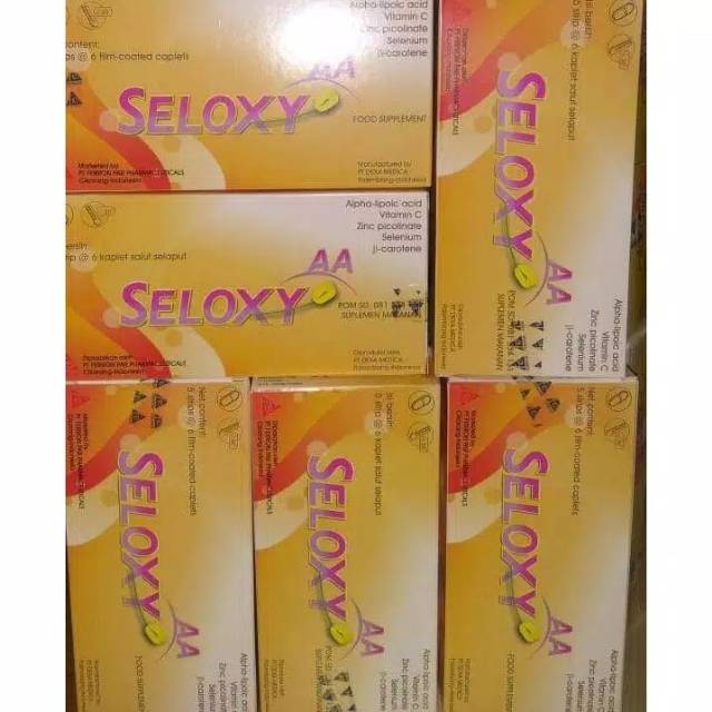 SELOXY AA VITAMIN C 500MG ZN SELENIUM ALA