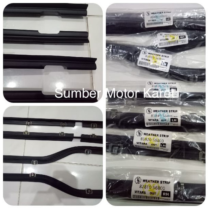 Karet Pelipit Vitara/Escudo/ Sidekick Nomade Luar Dalam