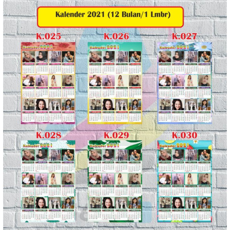 

Kalender Custome 2021