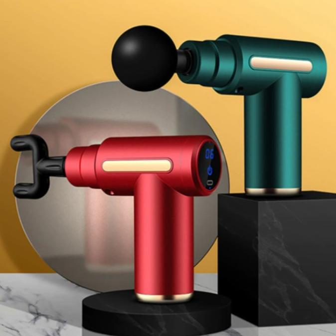 ROLINSON RL-MG01 Alat pijat MASSAGE GUN - DEEP TISSUE MUSCLE MASSAGER