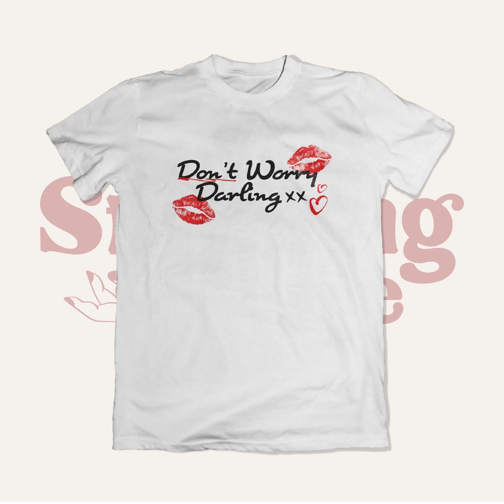 DON'T WORRY DARLING HARRY STYLES T-SHIRT | Kaos T-shirt Merchandise Harry Styles