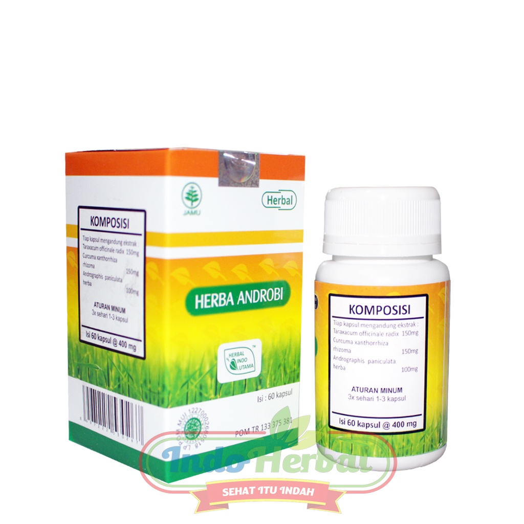 Herbal KAPSUL HIU ANDROBI ANTIBIOTIC |  60 Kapsul