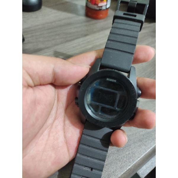 Jam Tangan Nixon the unit all black Ori