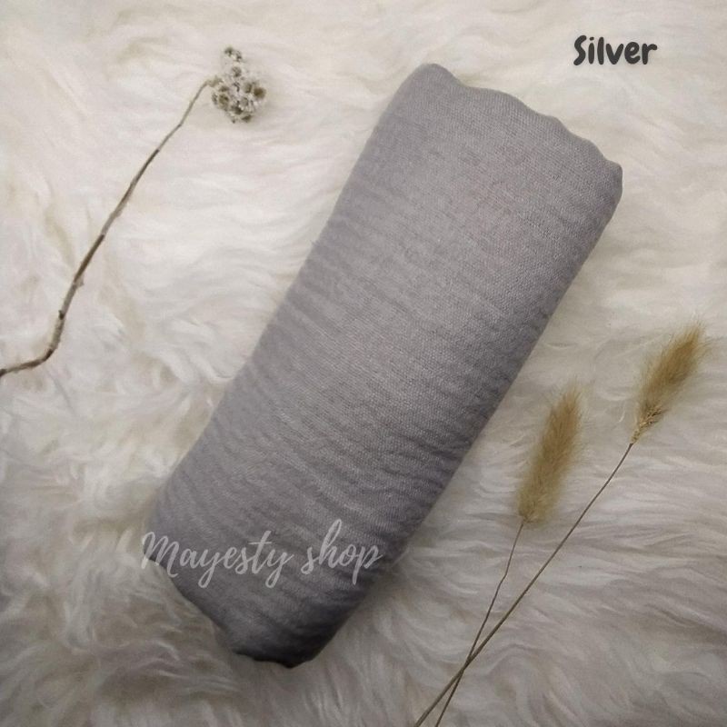 Pashmina Crinckle | Pashmina Shawl | Pashmina Arab | Pashmina Negro Part 2-Abu Silver