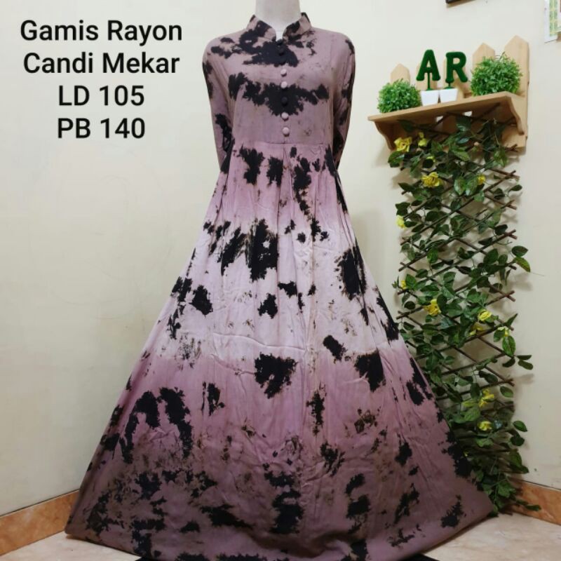 gamis rayon candi mekar