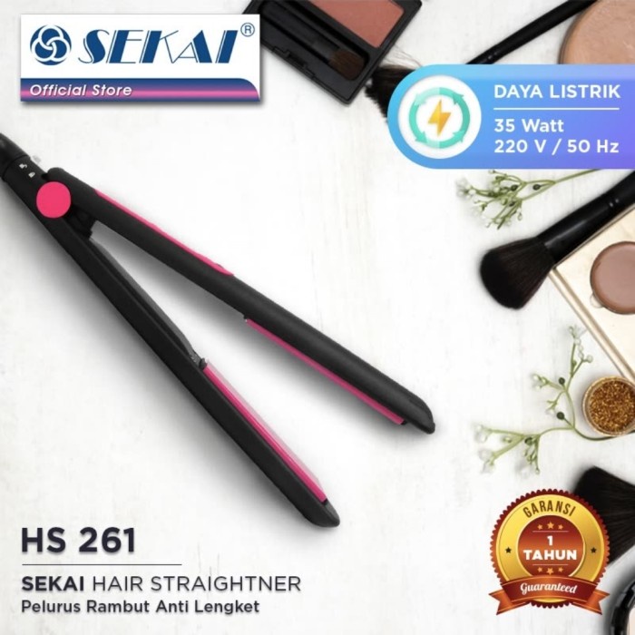 Sekai Catokan Rambut HS261 Hair Straightener HS-261