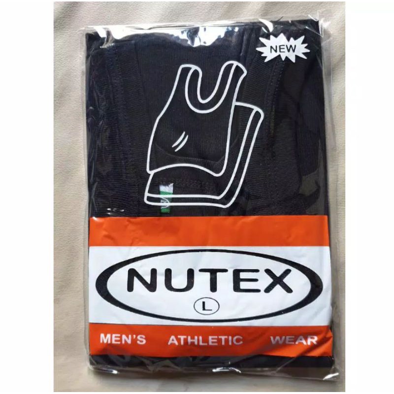 SINGLET HITAM NUTEX / PUTIH NUGROS