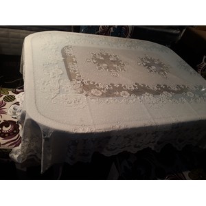 taplak meja makan 8 kursi