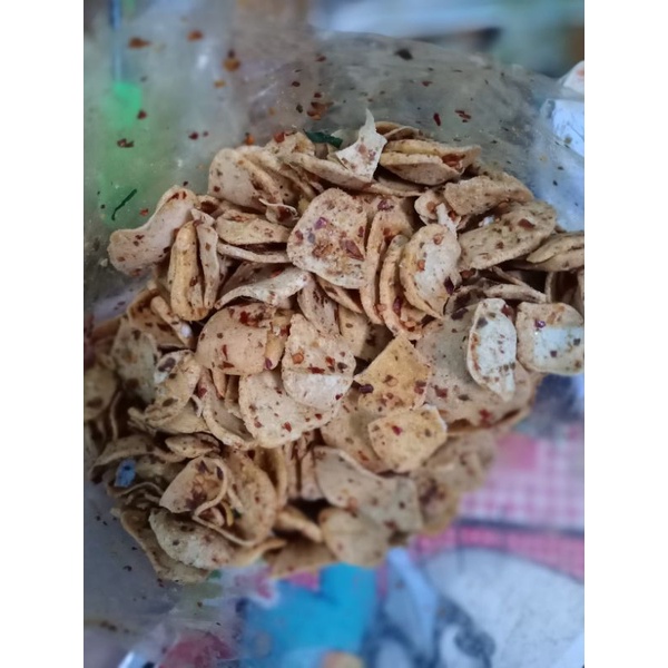 

Basreng pipih pedas daun jeruk box 150gr