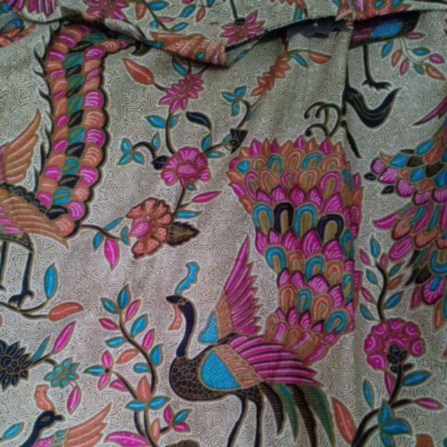 Guvi Tunic Batik Tunik Cendrawasih Batik Cewek Merak Papua Iriana Seragam Batik Kerja Jumbo Xxxl