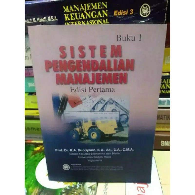 Jual SISTEM PENGENDALIAN MANAJEMEN BUKU 1 EDISI 1 By Supriyono | Shopee ...