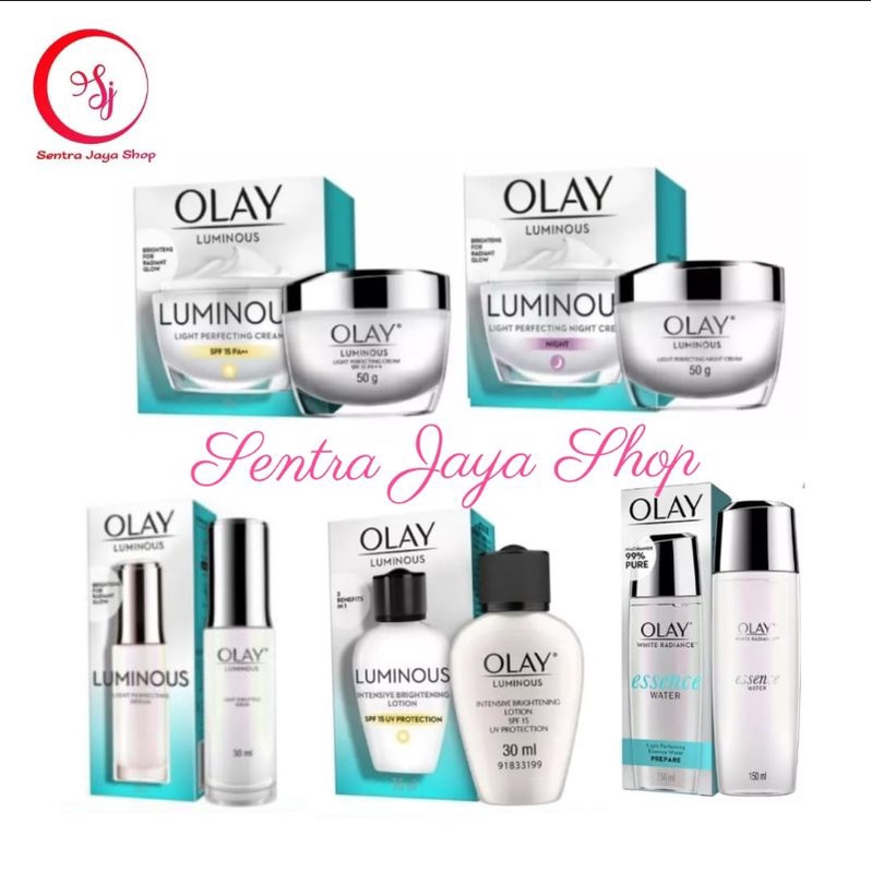 Olay White Radiance Luminous Day Night Cream Essence Lotion