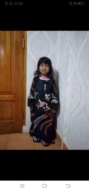 Maura Couple - Sania Ruffle Batik Couple Ori Ndoro Jowi Garansi Termurah Shopee - Ahy