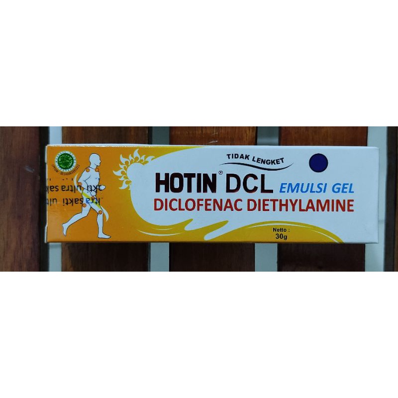 HotIn Cream DCL 30 Gram / Penghilang Nyeri Otot / Sendi / Keseleo / Memar / Hot In Dcl