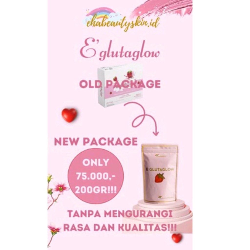 E'GLUTAGLOW COLLAGEN BY EHABEAUTYSKIN.ID / MINUMAN COLLAGEN