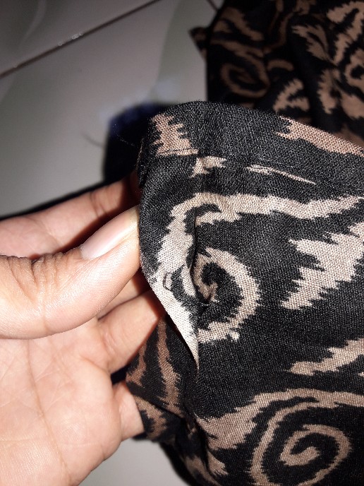 Maura Coupel-sania Ruffle Batik Coupel Ori Ndoro Jowo Garansi Shopee Termurah