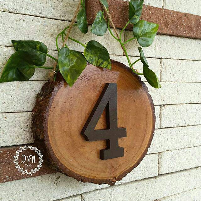 

papan nomor kayu (1 angka)