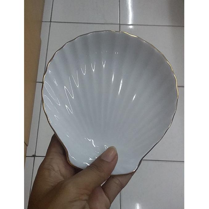 ------] TEMPAT SAOS SAMBEL KECAP LEPEK MODEL KERANG TEMPAT ACAR KERAMIK