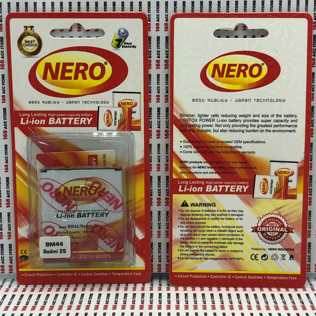 BATERAI DOUBLE POWER XIAOMI REDMI 1S / 2S / BATERAI XIAOMI REDMI 2S / 1S / BATERAI XIAOMI BM44