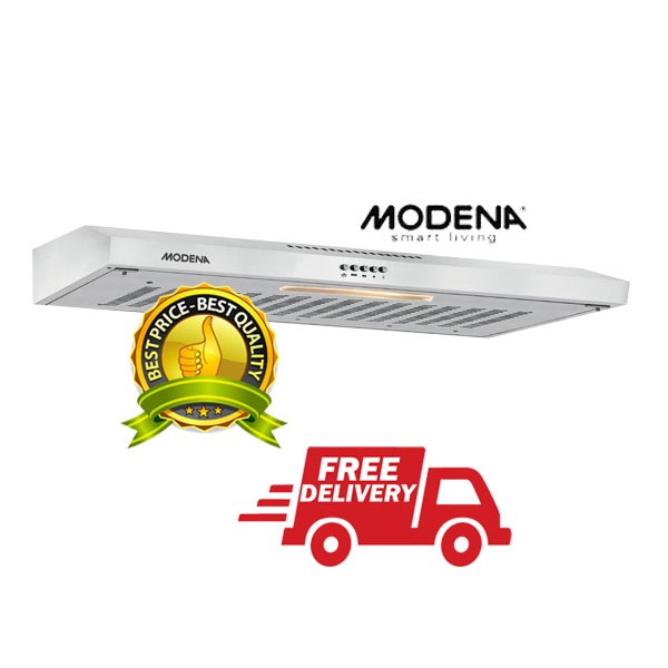 Exhaust Cooker Hood Penyedot Asap Modena PX 6011 V - Silver Harga Pabrik