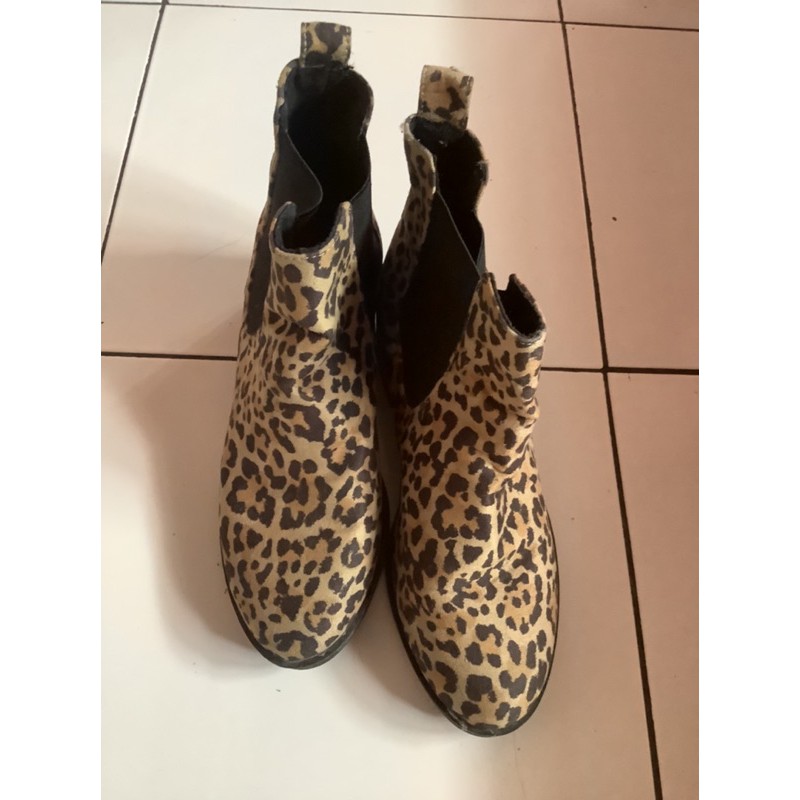 preloved sepatu boots hnm original store h&m
