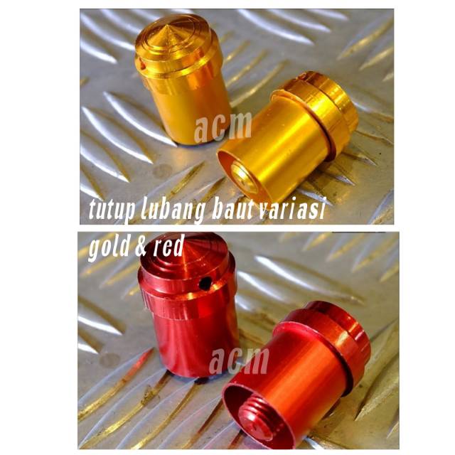 Tutup lubang  baut spion variasi cnc yamaha nmax lexi aerox mio universal motor yamaha