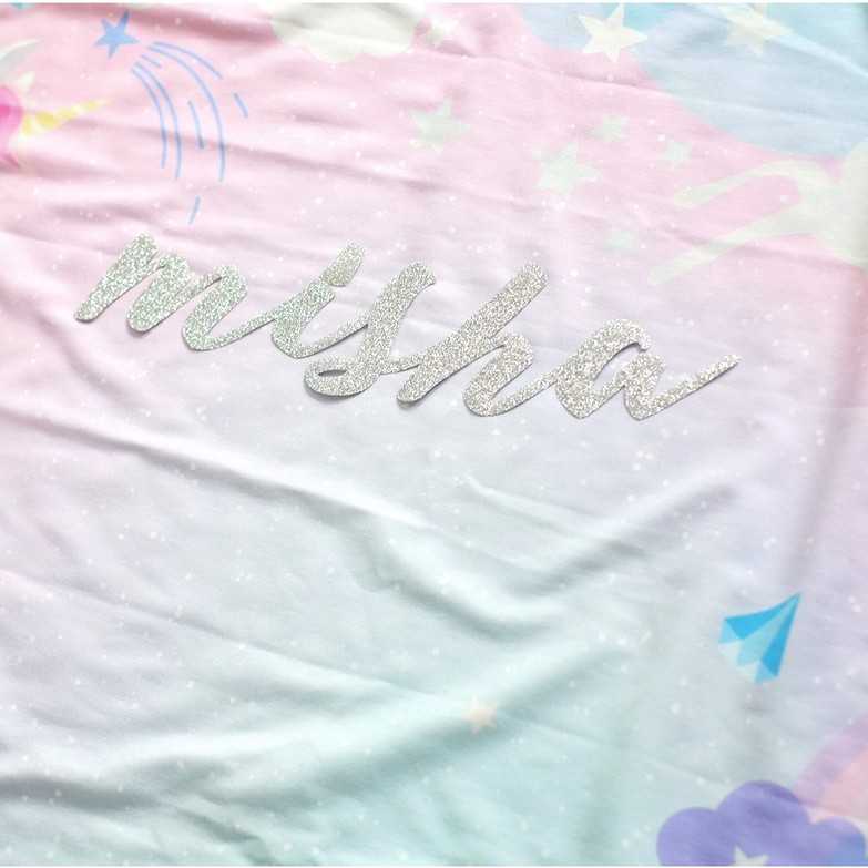 Maison Elmesa Selimut Bayi - Unicorn World Series (Cotton Combed Baby Terry) - Selimut Bayi Premium