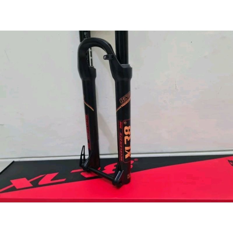 Fork XLR8 AIR 27.5 Boost Travel 120 MM Lock Rebound TA 110 x 15 MM Garpu Sepeda MTB Travel 120mm TA 15mm