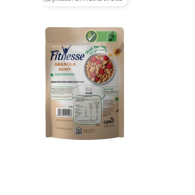 

ORD✱ Fitnesse Granola Oats & Honey 250gr Serbuuu