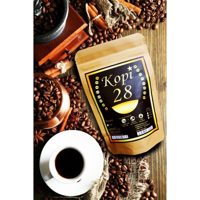 

Kopi 28 (bubuk dan biji) 100 gram