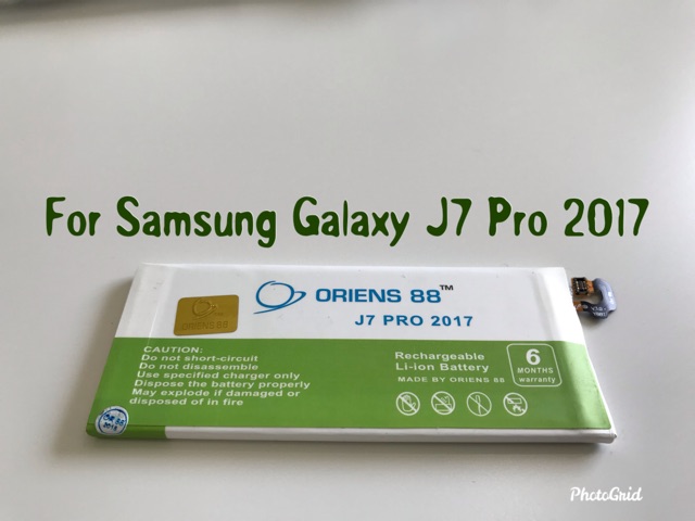 (P) Baterai batre battery Samsung Galaxy J7 Pro 2017 / J730 double power/IC oriens88