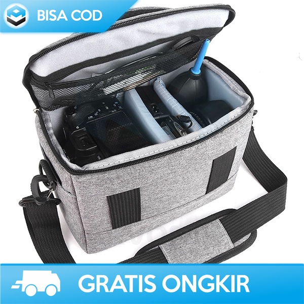 TAS KAMERA DSLR NIKON FOTTOS FASHIONABLE SELEMPANG WATERPROOF ORIGINAL