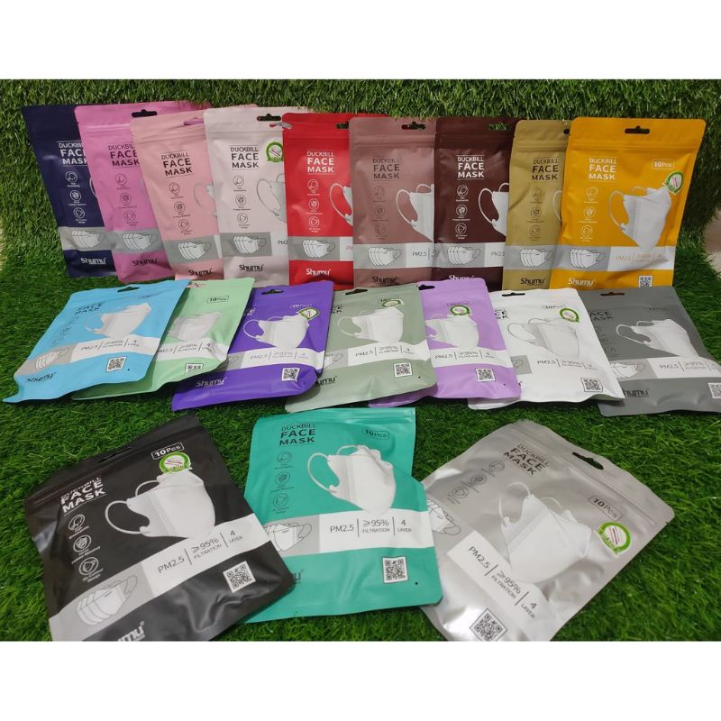 masker shumu duckbill 4 ply