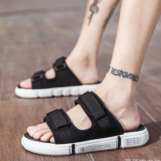 TBIG [COD] Sandal Slop Pria 9705 Sandal Import Santai Casual