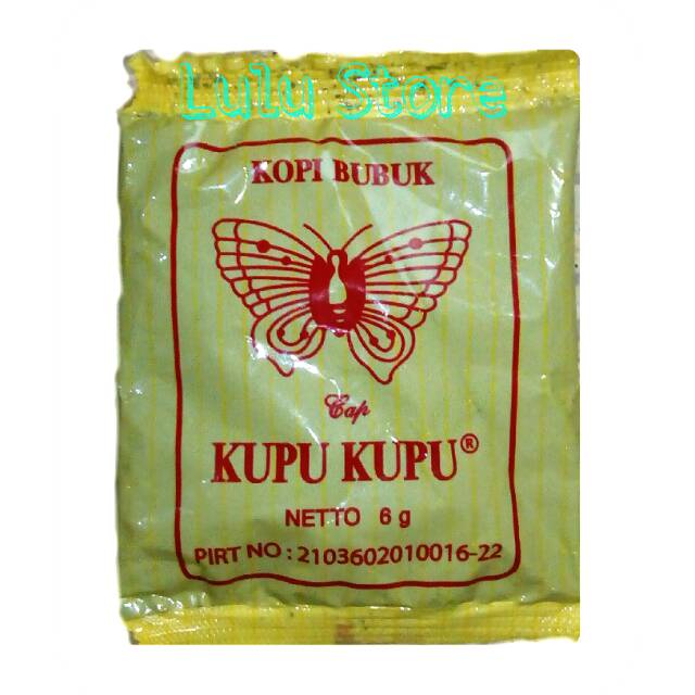 

Kopi bubuk cap KUPU KUPU 20 x 5.5g
