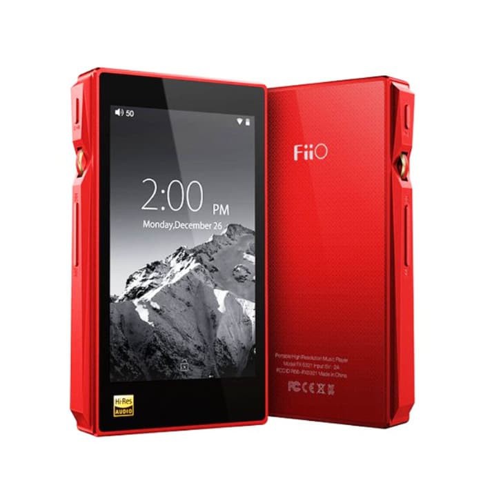 Jual FiiO X5 3rd Gen   X5 III   X 5 lll High Resolution Audio Player   Merah Murah