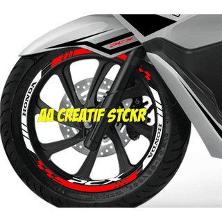 sticker cutting list  velg Honda PCX  stiker  pelek Honda PCX  