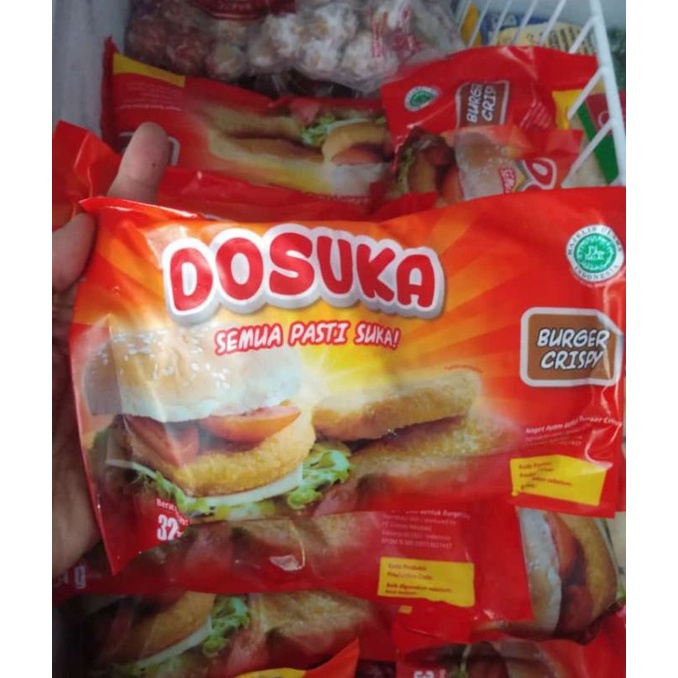 

Burger crispy Dosuka isi 6