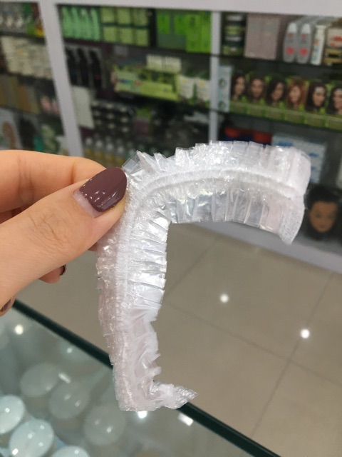 Disposable Shower Cap Plastik 100pcs