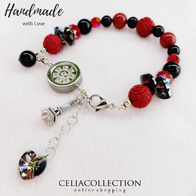 [READY STOCK] Rangkaian Gelang Kristal, mutiara SWAROVSKI untuk LSW TWIN MCI